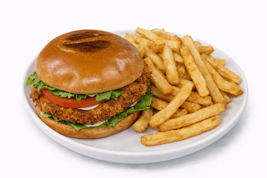 Crispy Chicken Sandwich w/ Fries