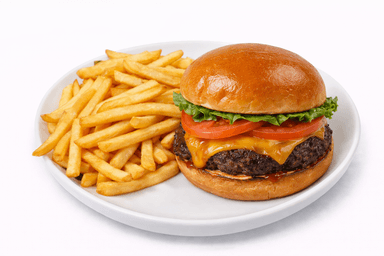 Jerk Burger w/ Fries